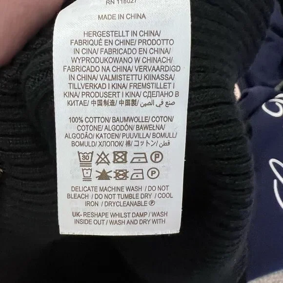 Boden Black mock-turtleneck Sweater - Picture 6 of 8